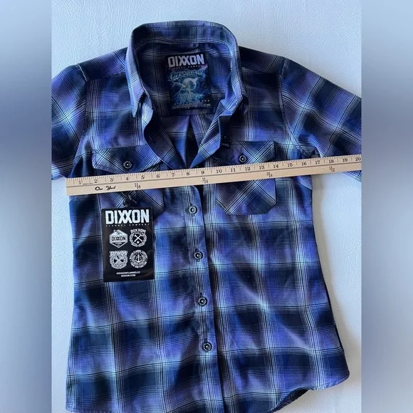 Dixxon Women's The Offspring Supercharged Flannel Small NWT - Picture 9 of 12